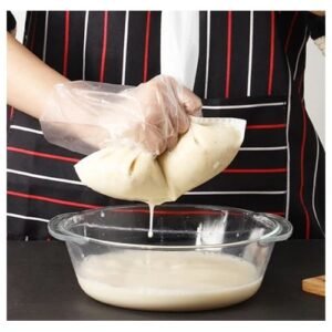 REUSABLE DRAWSTRING CHEESECLOTH MESH SIEVE BAG CHEESE CLOTH - Image 4